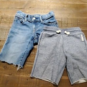 Boy's Denim and Sweat Shorts Bundle